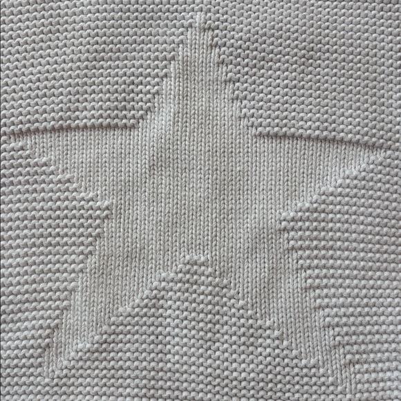 Vtg Liz Claiborne Sweater Short Sleeve Star Cotton Knit White Size Small - Picture 2 of 6